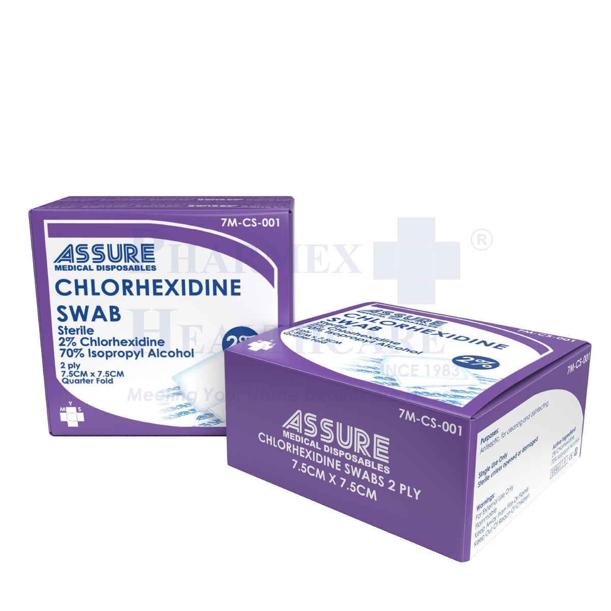 ASSURE 2% Chlorhexidine Swab