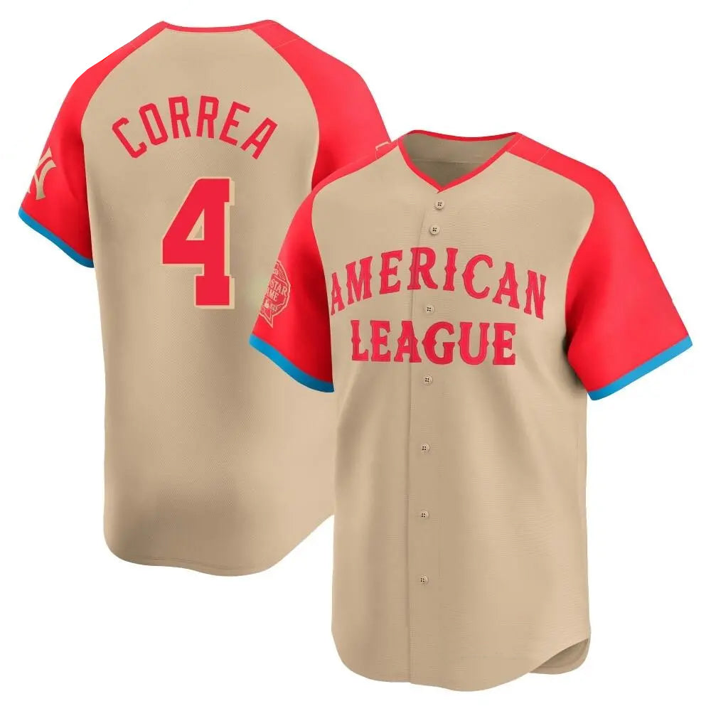 M.Twins #4 Carlos Correa Player Cream Limited League