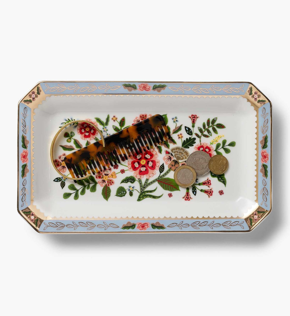 Porcelain Large Catchall Tray - Gracie