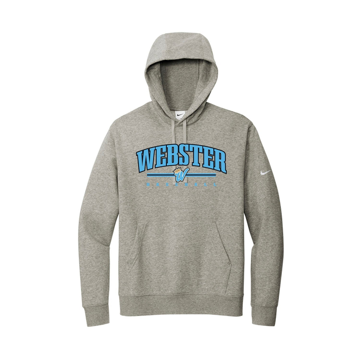 Webster Royals Nike Womens Hoodie product image 3, provided for visual reference and product detail review