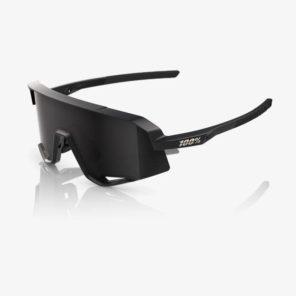 100 Percent Sunglasses - SLENDALE - Matte Black - Smoke Lens product image 1, provided for visual reference and product