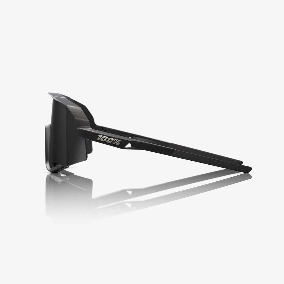 100 Percent Sunglasses - SLENDALE - Matte Black - Smoke Lens product image 2, provided for visual reference and product