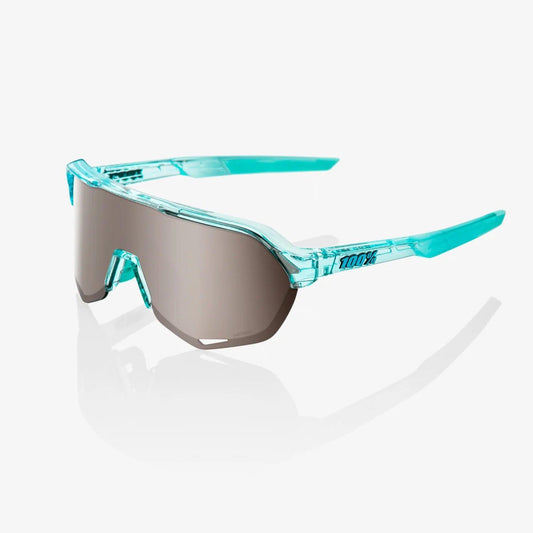 100% S2 - Polished Translucent Mint - HiPER Silver Mirror Lens product image 1, provided for visual reference and product