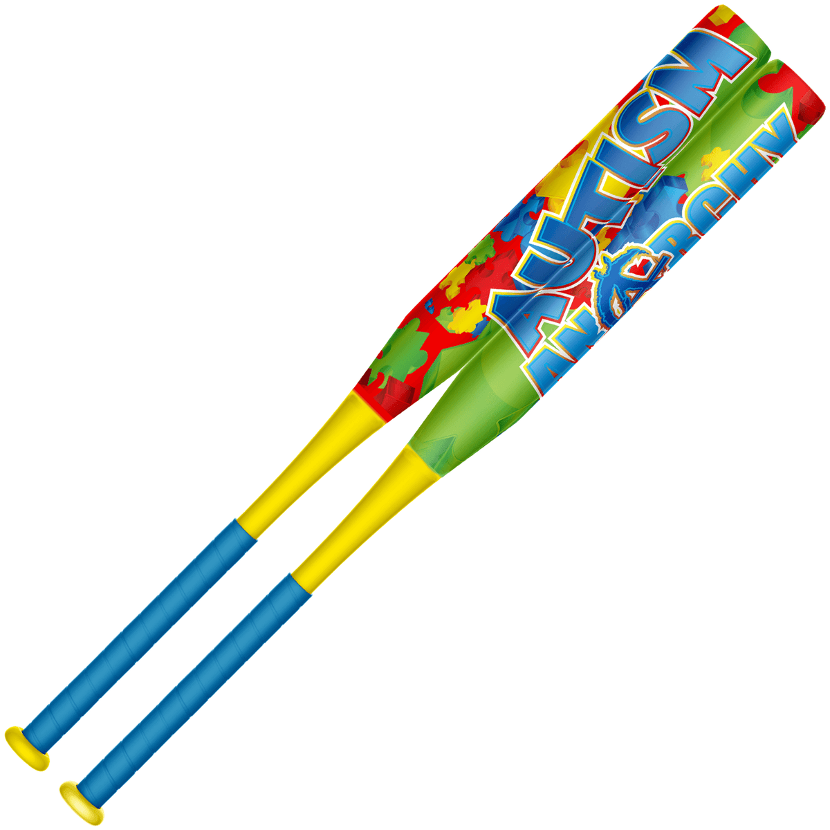 2021 Anarchy Autism Limited Edition 1PC - 12.5"- 1oz End Load - USA/ASA Slowpitch Softball Bat A20AASM1-1 product image 1,