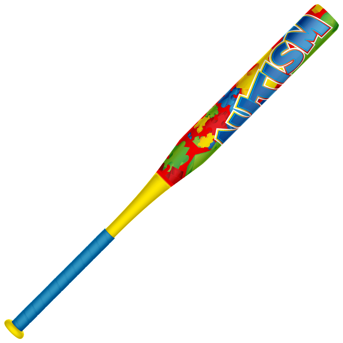 2021 Anarchy Autism Limited Edition 1PC - 12.5"- 1oz End Load - USA/ASA Slowpitch Softball Bat A20AASM1-1 product image 2,