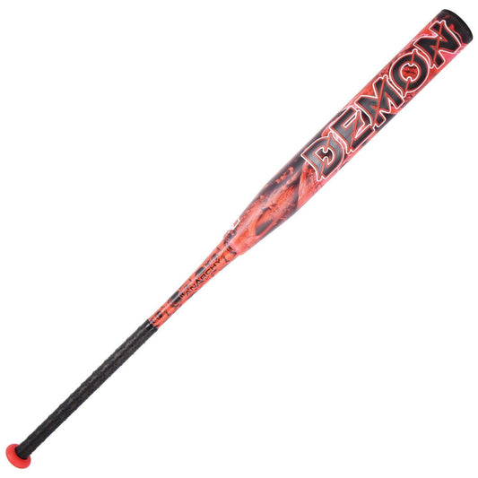 2024 Anarchy Demon Fire 1/2oz End Load USA/ASA Slowpitch Softball Bat ASPDMNF24A product image 1, provided for visual