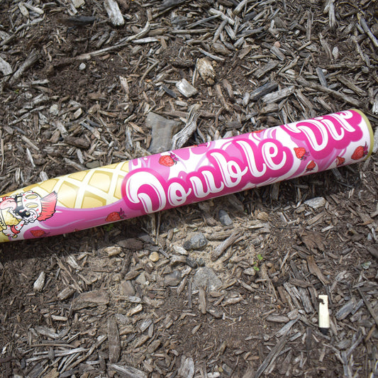 2024 Anarchy Double Dip Strawberry .5oz End Load USSSA Slowpitch Softball Bat ASPDDSBU product image 1, provided for visual