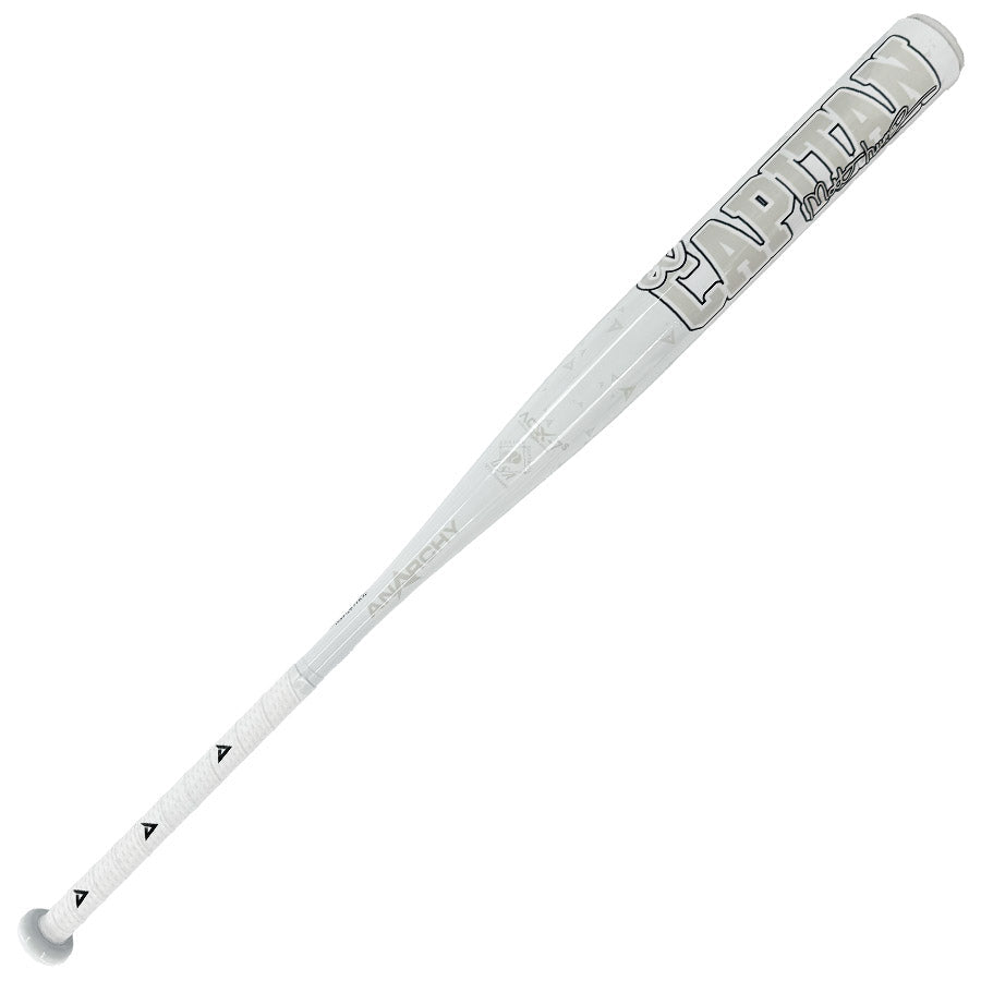 2025 Anarchy El Capitan Whiteout 1-Piece End Load SSUSA Senior Slowpitch Softball Bat ASPELWH25S product image 1, provided