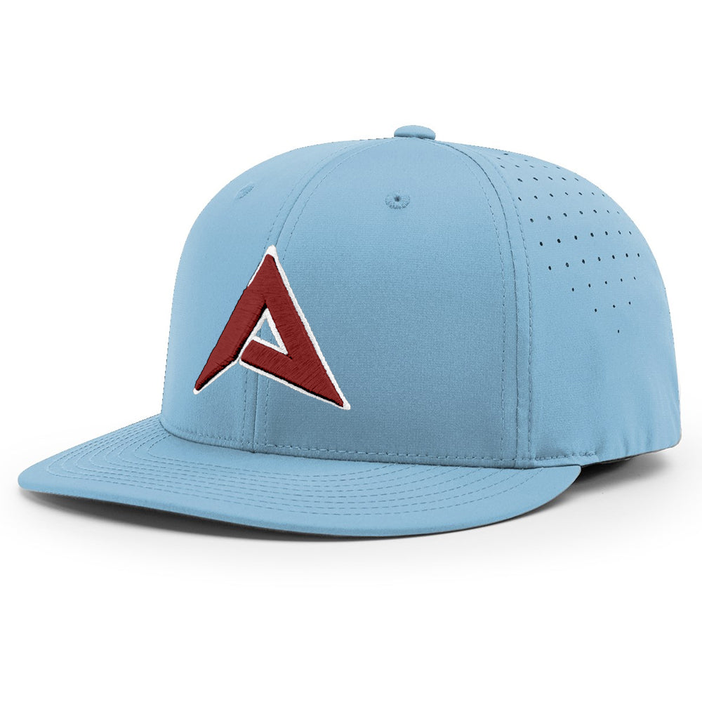 Anarchy PTS30 Hat - Carolina/Maroon product image 1, provided for visual reference and product detail review