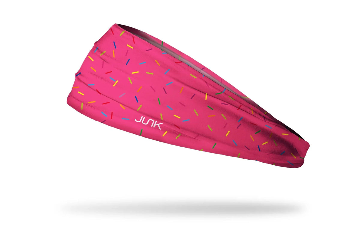 Junk Headband Big Bang Lite - Berry Rainbow Sprinkle product image 1, provided for visual reference and product detail review