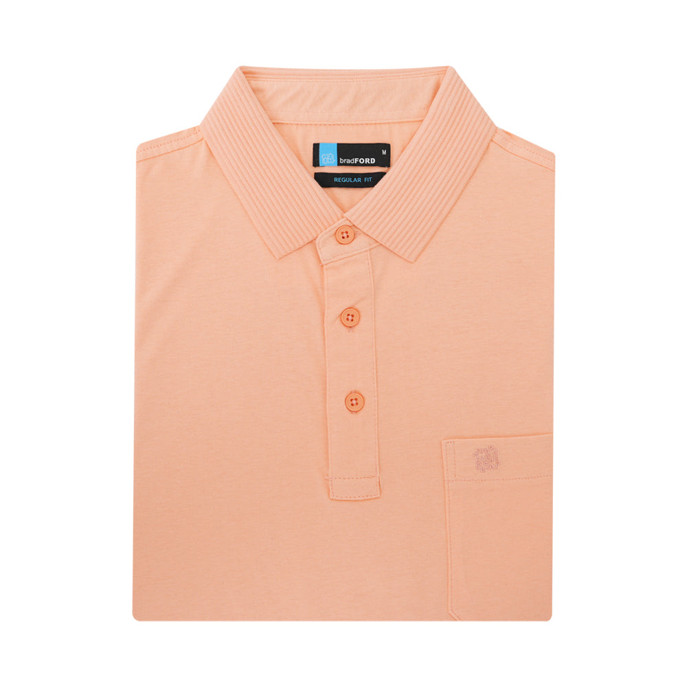 bradFORD Short-Sleeved Polo - Orange