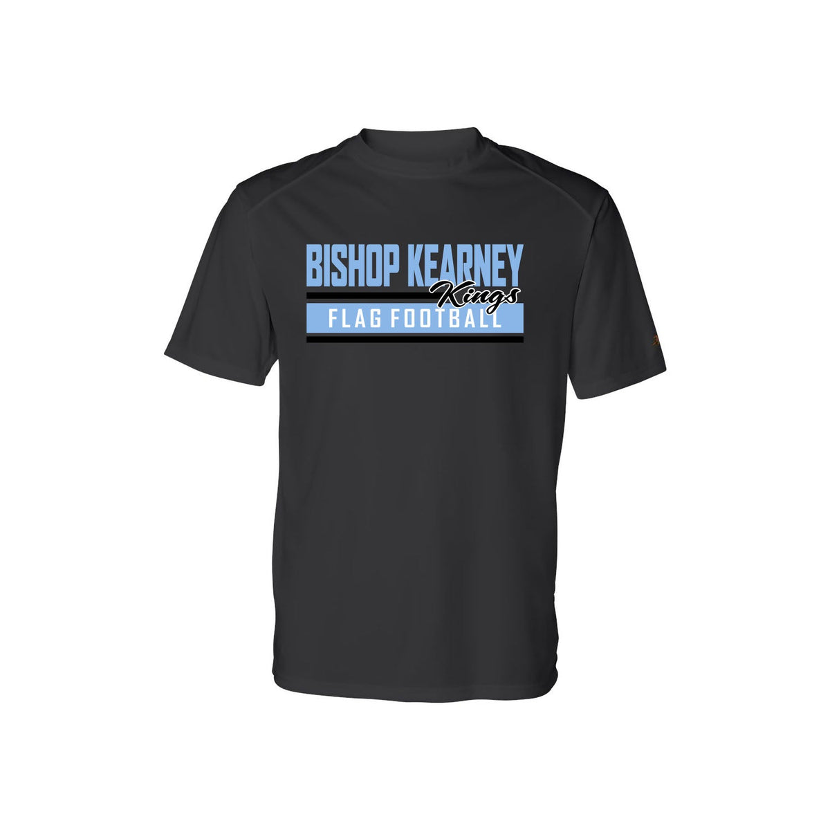 Bishop Kearney Flag Football Badger Mens Shirt product image 2, provided for visual reference and product detail review