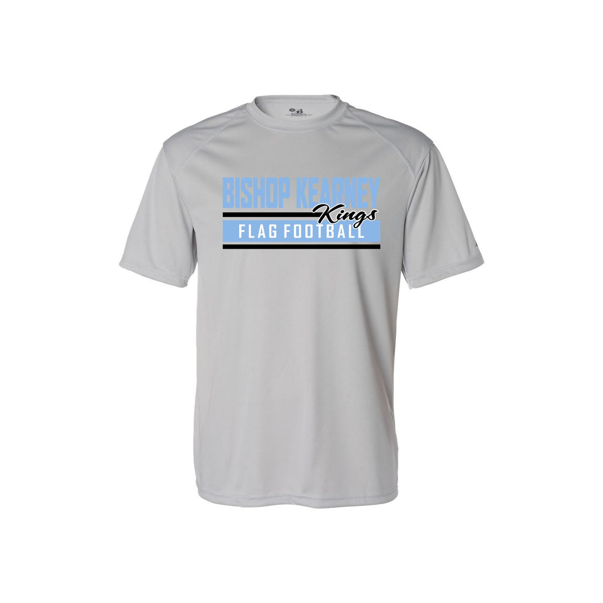 Bishop Kearney Flag Football Badger Mens Shirt product image 3, provided for visual reference and product detail review