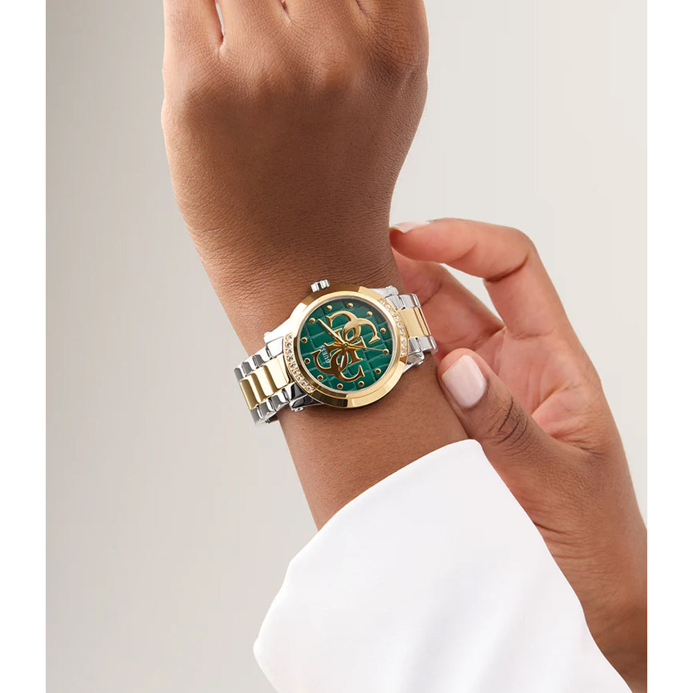 GUESS Ladies 2-Tone Analog Watch 36mm