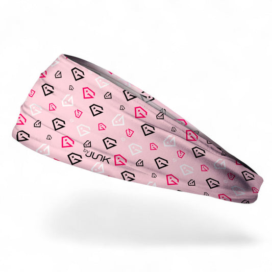 Junk x Gem Gloves Headband Big Bang Lite - Powder Pink Diamond product image 1, provided for visual reference and product