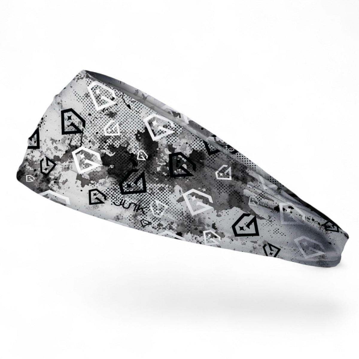 Junk x Gem Gloves Headband Big Bang Lite - Grey Grunge product image 1, provided for visual reference and product detail