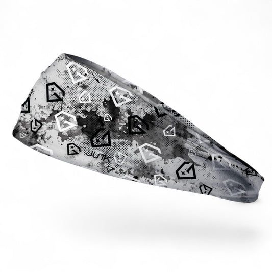 Junk x Gem Gloves Headband Big Bang Lite - Grey Grunge product image 1, provided for visual reference and product detail