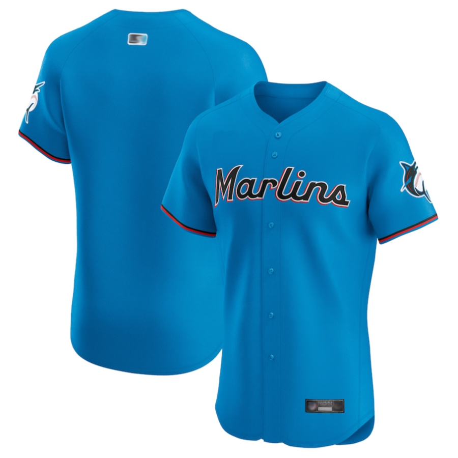 M.Marlins Blank Player Blue Vapor Premier Elite Baseball product image 1