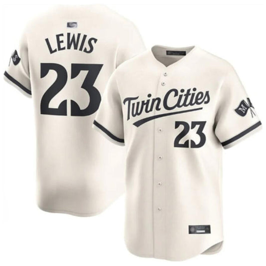 M.Twins #23 Royce Lewis Player Cream Home Limited Baseball product image 1