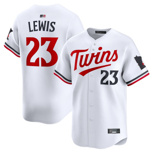 M.Twins #23 Royce Lewis Player White Home Limited Baseball product image 1