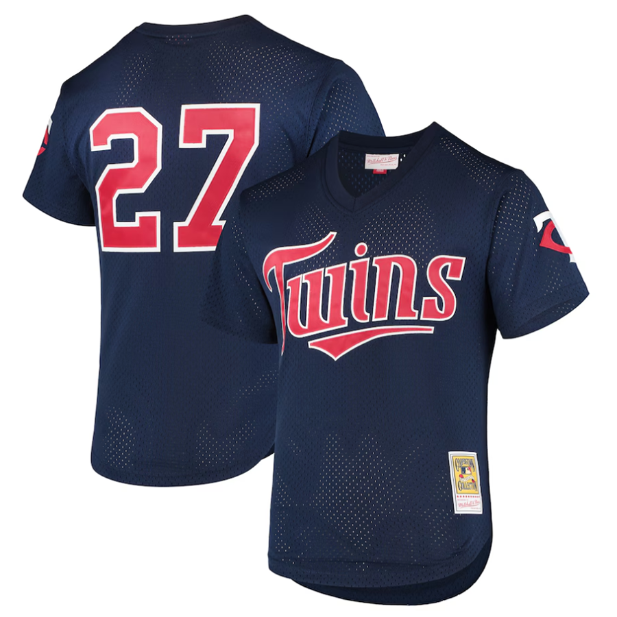 M.Twins #27 David Ortiz Player Navy 2002 Cooperstown product image 1