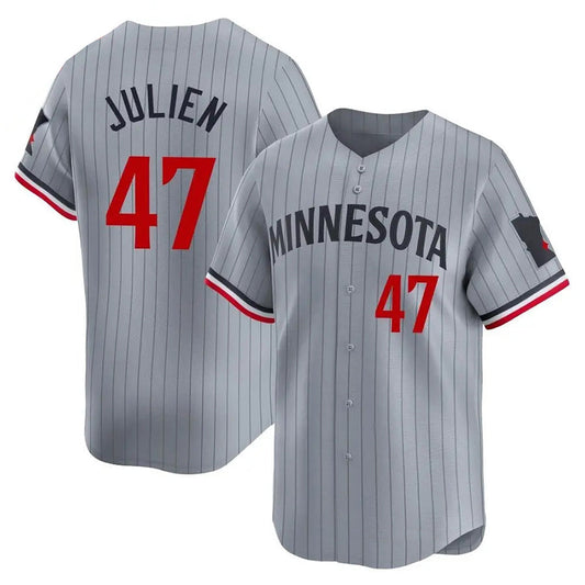 M.Twins #47 Edouard Julien Player Gray Home Replica product image 1