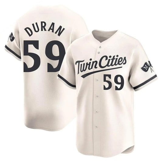 M.Twins #59 Jhoan Duran Player Light Blue Home Replica product image 1