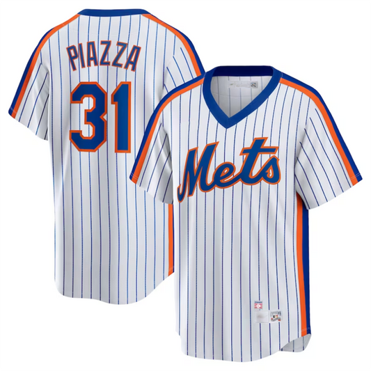 NY.Mets #31 Mike Piazza Player White Home Cooperstown product image 1