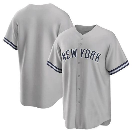 NY.Yankees Blank Player Gray Road Replica Game Baseball product image 1