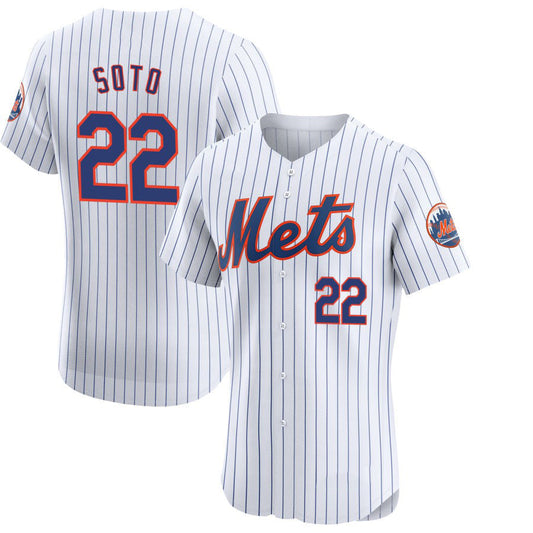 NY.Mets #22 Juan Soto Player White Home Limited Elite product image 1