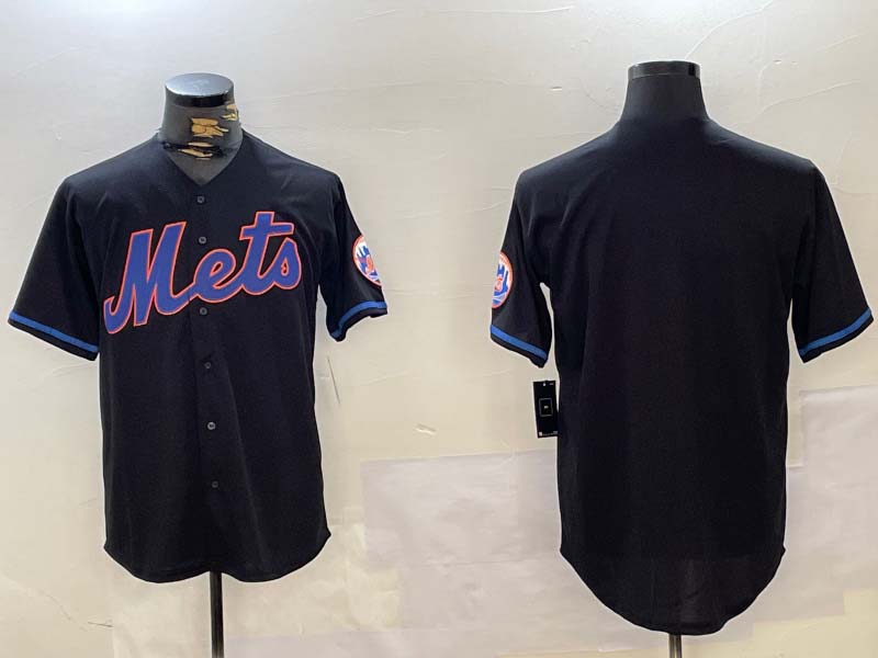 NY.Mets Player Team Big Logo Graphite Limited Stitched product image 1