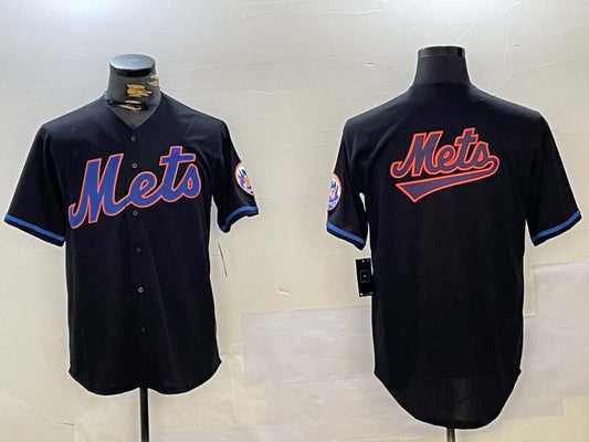 NY.Mets Team Big Logo Graphite Limited Stitched Baseball product image 1