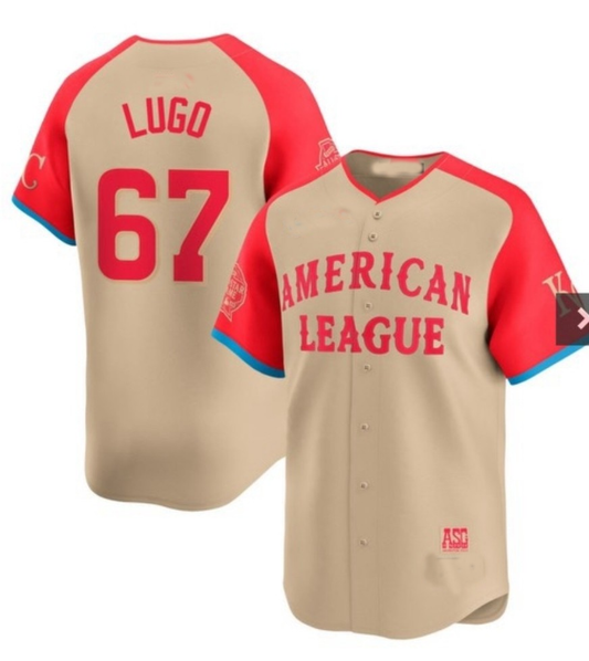 NY.Mets #67 Seth Lugo Player Cream All Star Limited product image 1