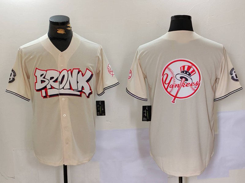 NY.Yankees Blank Cream Vapor Limited Stitched Baseball product image 1