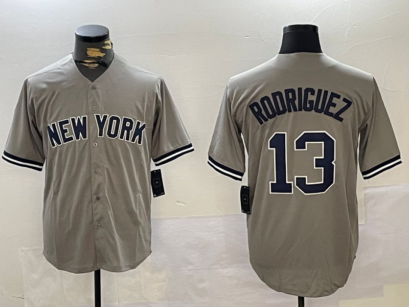 NY.Yankees #13 Alex Rodriguez Player Grey Cool Base product image 1