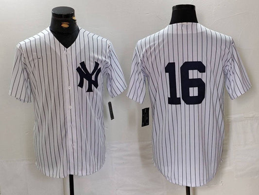 NY.Yankees #16 Whitey Ford Player White Cool Base Baseball product image 1