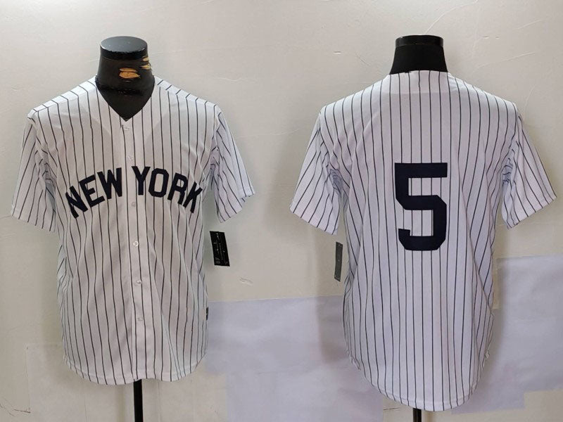 NY.Yankees #5 Joe DiMaggio White Player Cool Base Stitched product image 1