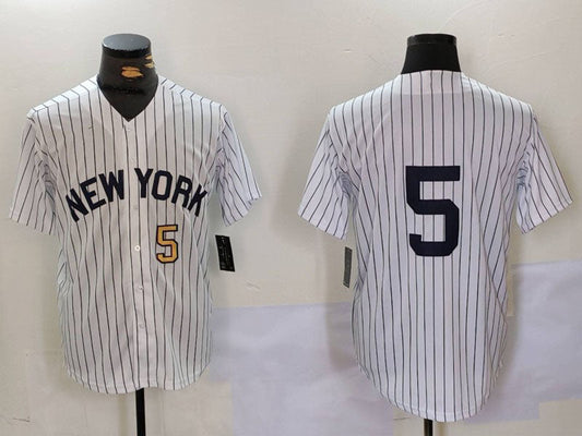 NY.Yankees #5 Joe DiMaggio White Player Game Jersey Cool product image 1