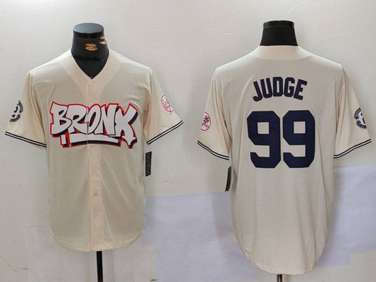 NY.Yankees #99 Aaron Judge Player Cream Limited Stitched product image 1