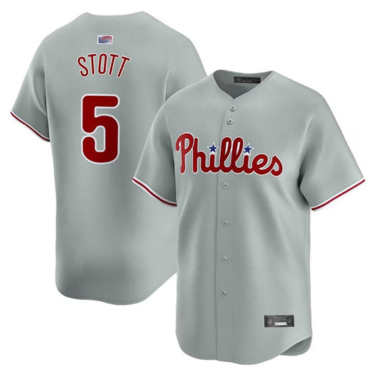 P.Phillies #5 Bryson Stott Player Grey Road Limited product image 1