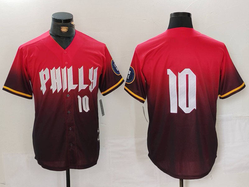 P.Phillies #10 JT Realmuto Red Player City Connect Limited product image 1