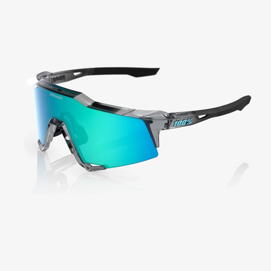 100 Percent Sunglasses - Speedcraft - MLB Authentic Polished Translucent Grey Blue Topaz Mirror Lens product image 1,