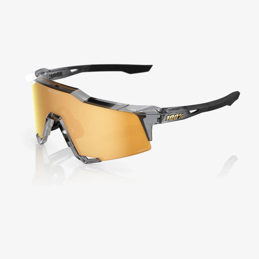100 Percent Sunglasses - Speedcraft - MLB Authentic Polished Translucent Grey HiPER® 24K Gold Mirror Lens product image 1,