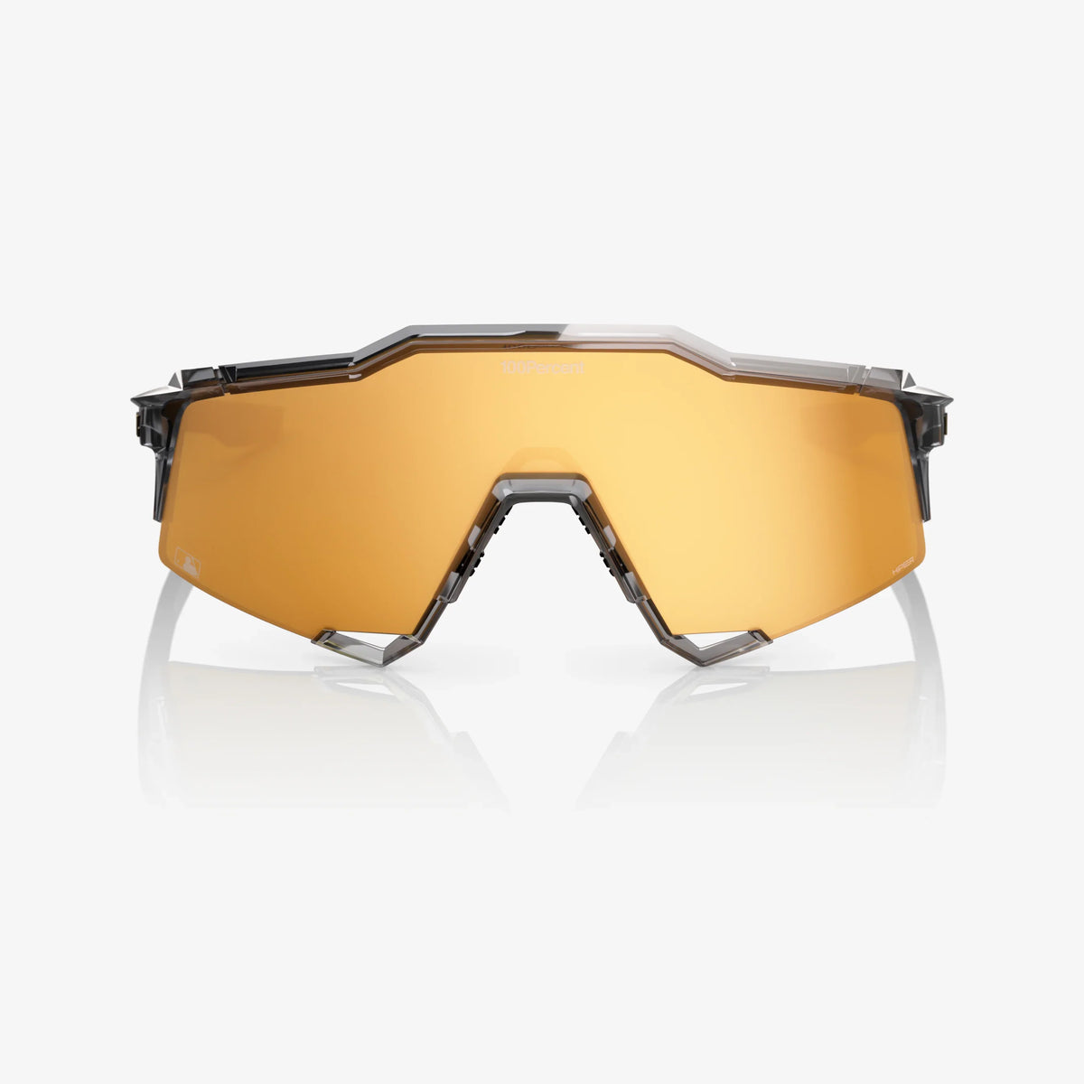 100 Percent Sunglasses - Speedcraft - MLB Authentic Polished Translucent Grey HiPER® 24K Gold Mirror Lens product image 6,