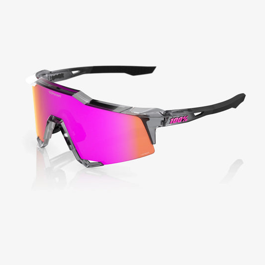 100 Percent Sunglasses - Speedcraft - MLB Authentic Polished Translucent Grey HiPER® Vital Pink Mirror Lens product image 1,