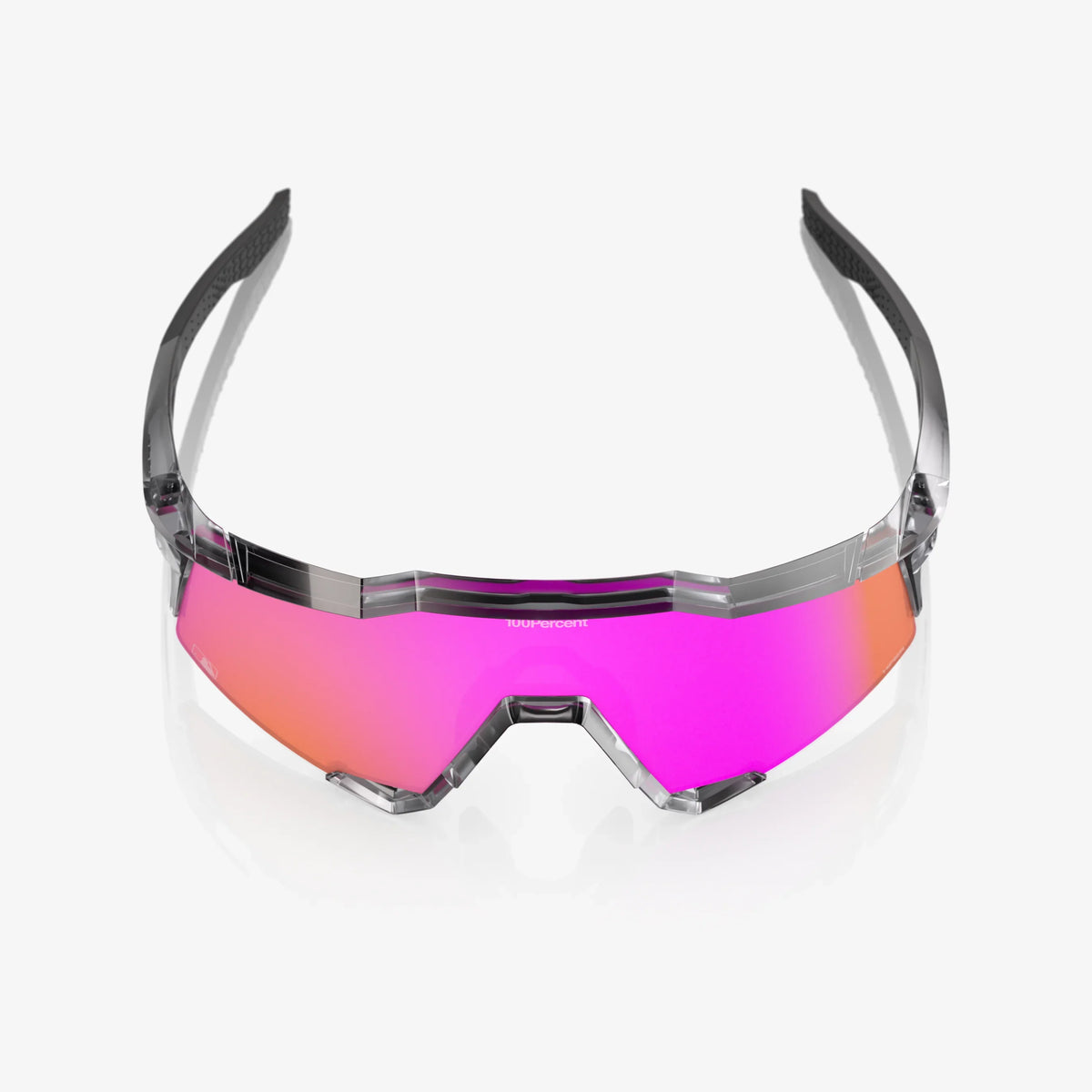 100 Percent Sunglasses - Speedcraft - MLB Authentic Polished Translucent Grey HiPER® Vital Pink Mirror Lens product image 4,