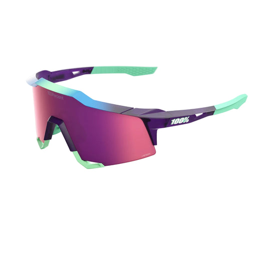 100 Percent Sunglasses - Speedcraft - Ha-Seong Kim Electric Purple HiPER Dark Purple Mirror Lens product image 1, provided