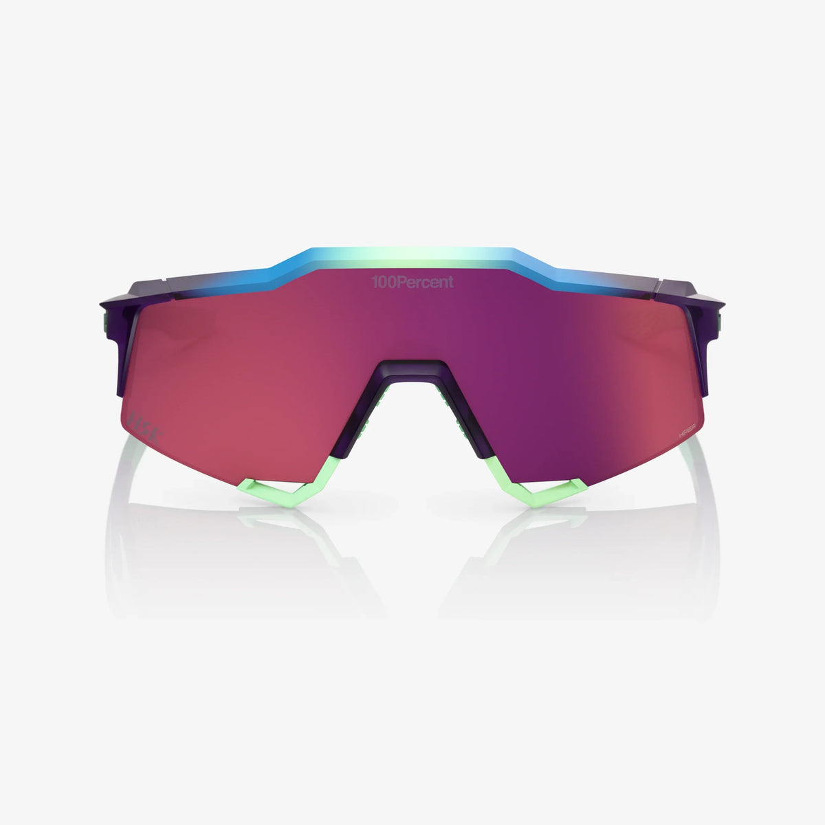 100 Percent Sunglasses - Speedcraft - Ha-Seong Kim Electric Purple HiPER Dark Purple Mirror Lens product image 2, provided