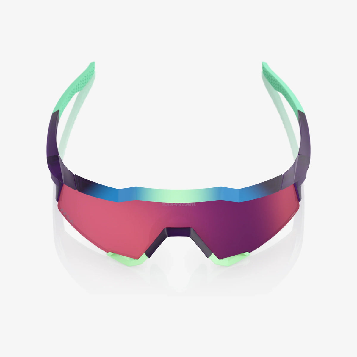 100 Percent Sunglasses - Speedcraft - Ha-Seong Kim Electric Purple HiPER Dark Purple Mirror Lens product image 4, provided