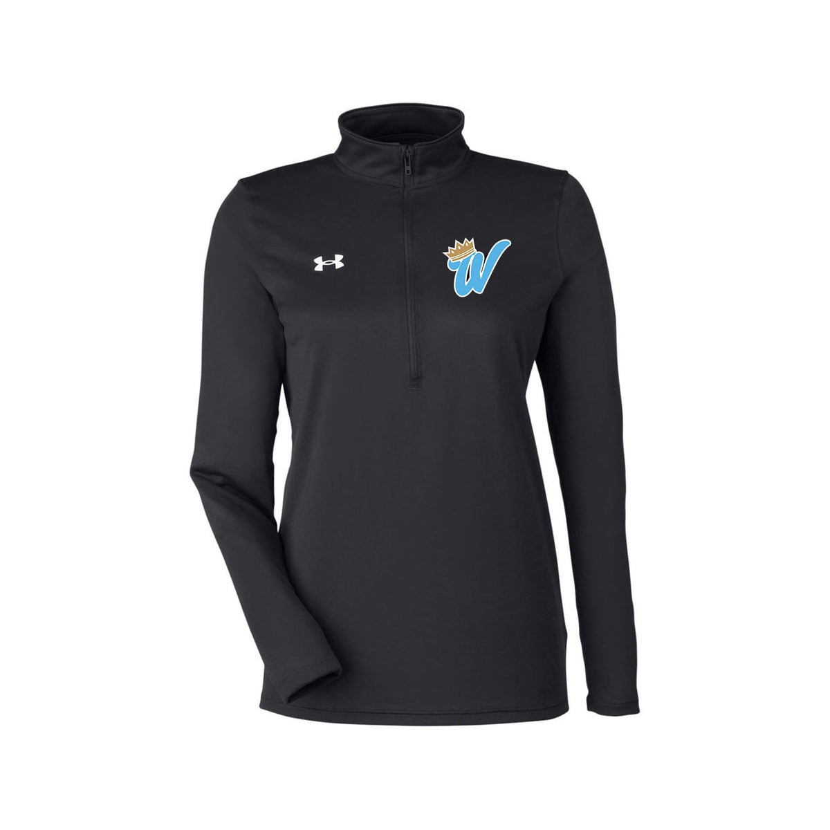 Webster Royals Under Armour Womens 1/4 Zip product image 1, provided for visual reference and product detail review